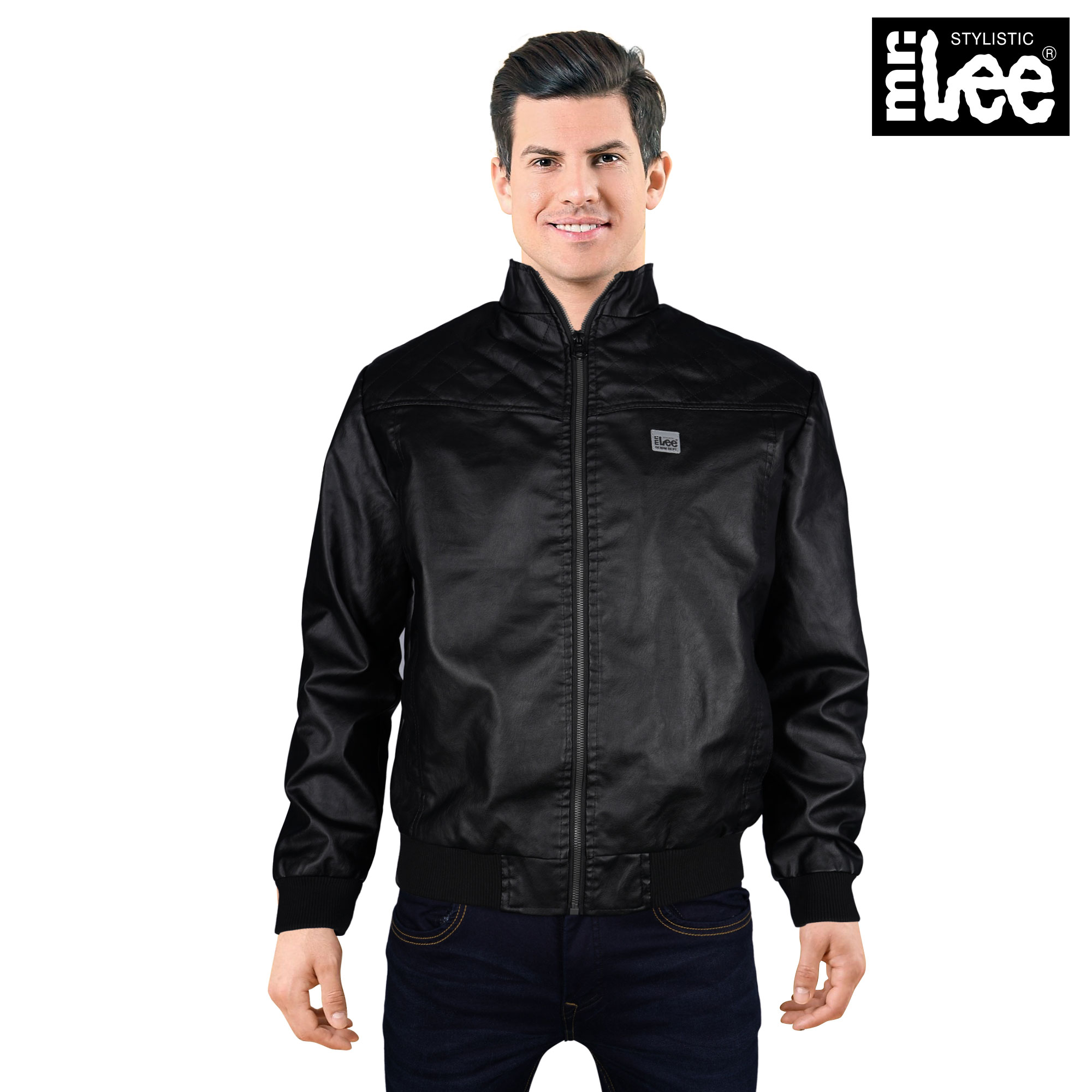 lee leather jacket mens