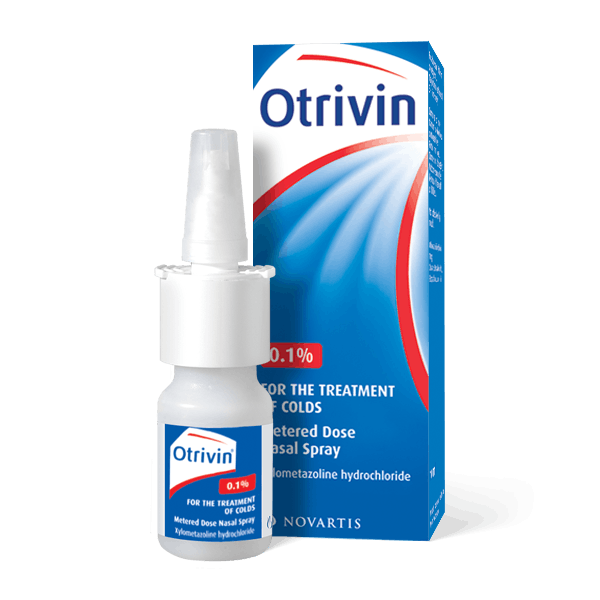 OTRIVIN nasal spray 10 ml (for the treatment of colds) + FREEBIE