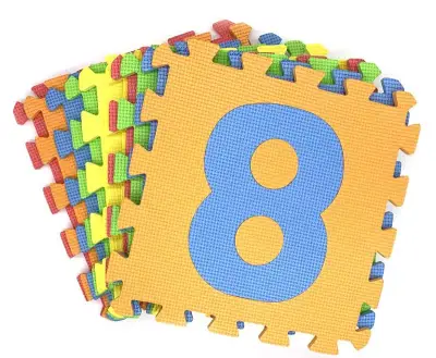Puzzle Mat / playmat Numbers 10 pieces