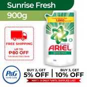 Ariel Sunrise Fresh Laundry Liquid Detergent Refill (900g)