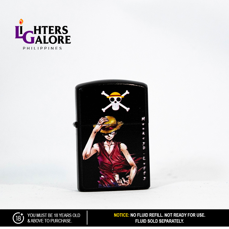 Lighters Galore BRANDLESS FLINT LIGHTER (ONE PIECE MONKEY D LUFFY) Lazada PH