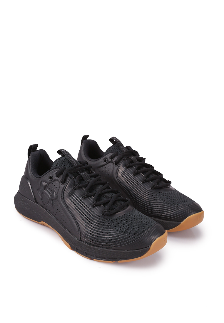 Under Armour Charged Commit 3 Shoes for Men - Black/Black/Black