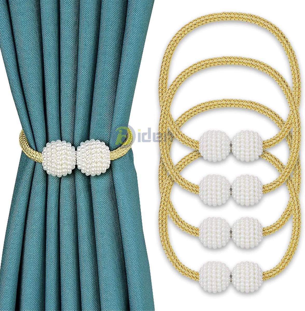 1 Pack Strong Curtain Tiebacks, Modern Simple Style Drape Tie