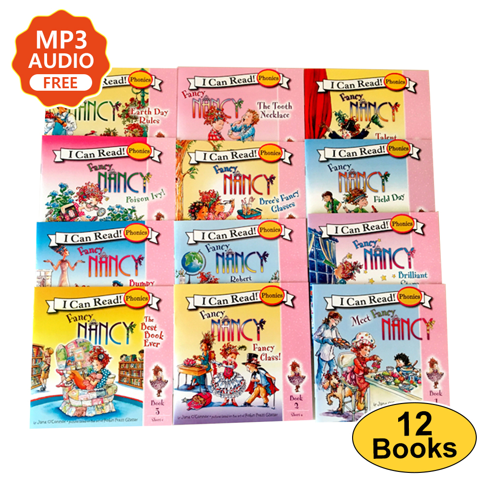 4 books /set Fancy Nancy I Can Read Manga Book Sets In English Learning  Reading Picture Books for Kids educational booklets - AliExpress