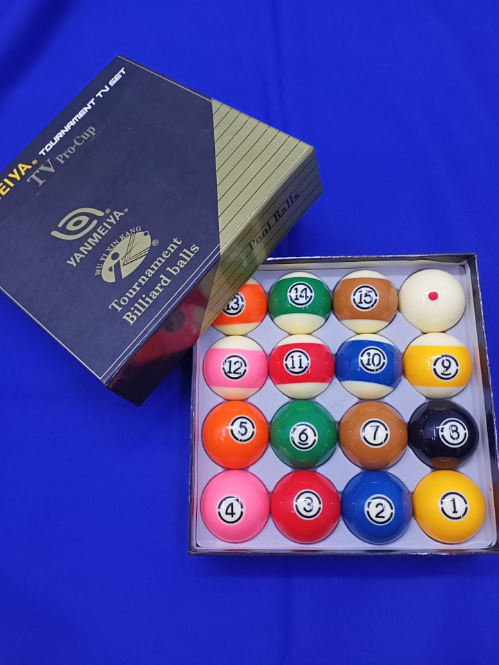 Yanmeiya TV ProCup Tournament Billiard Balls / Bola ng Standard na