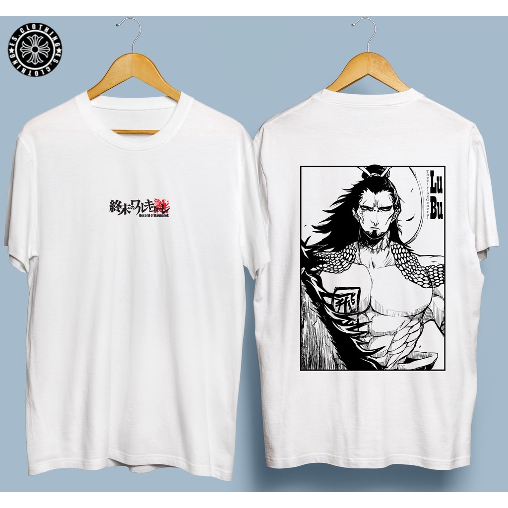 Lu Bu Record of Ragnarok 100% cotton anime t shirt | Lazada PH