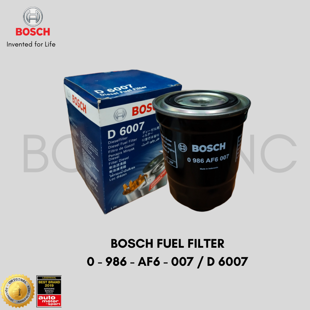 Filtros Diésel Bosch  Bosch Automóvil 