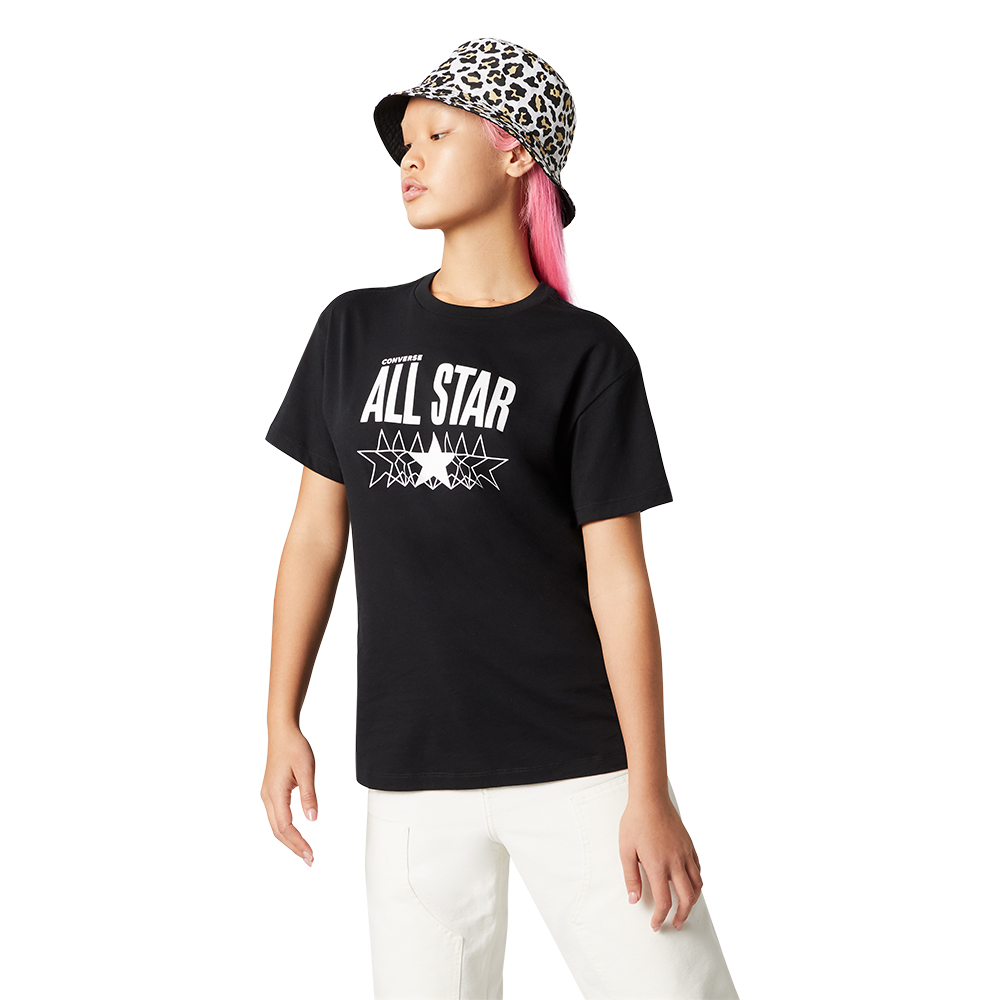 chuck taylor t shirt black