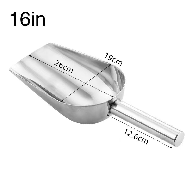 Stainless Steel Ice Scoop Sugar Scoop Scooper E03 Lazada PH