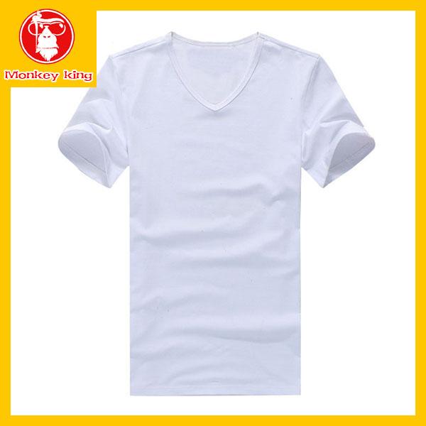 T-shirt for Men Short Sleeve V Neck