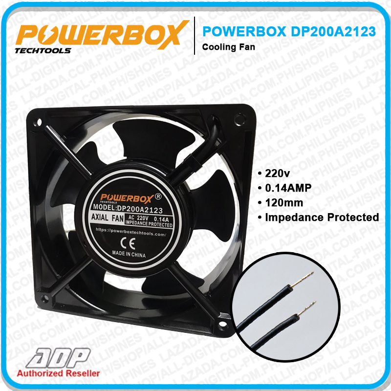 Powerbox DP200A2123 220v 120mm Cooling Fan ideal for Data