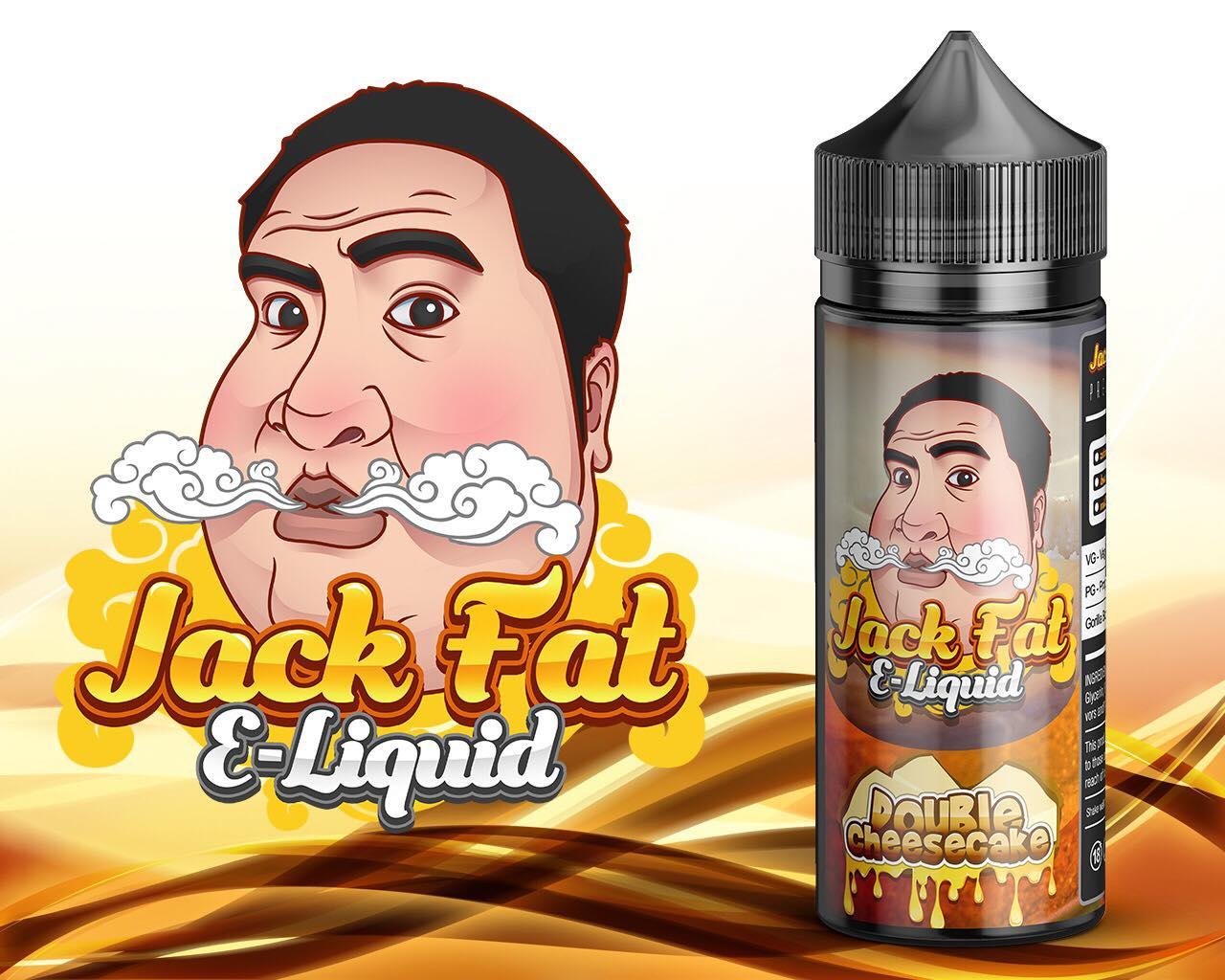 Vape Juice Sir Jack JackFat 100ML Pastry Flavor Premium Vapor Juice