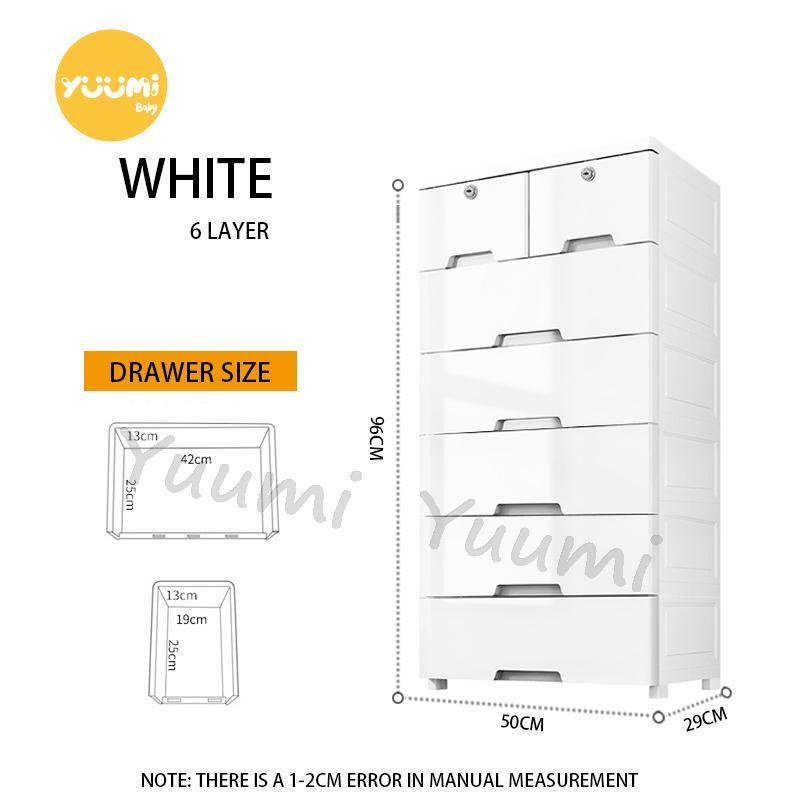 Yuumi Nordic Dura Drawer Baby Clothes Storage For Toy Plastic