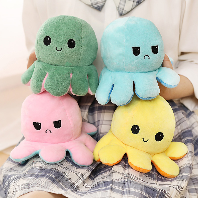 squishy pulpo reversible