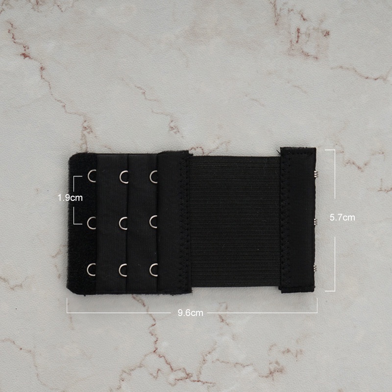 1pc Bra Extension Strap Extension 3 Rows 3 Buckle Extender Women