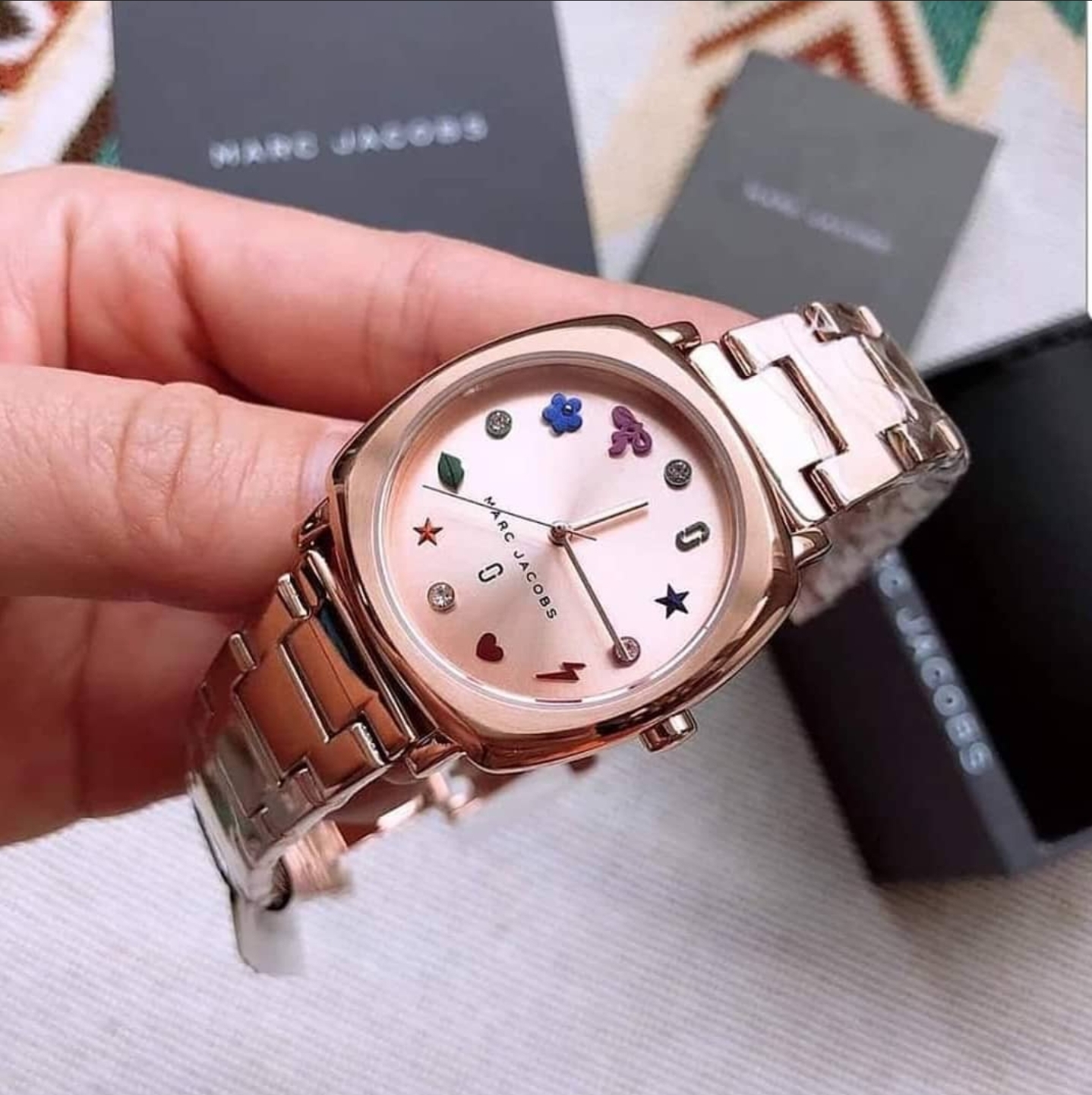 Original MJ3550 Mandy Rose Gold Tone Ladies Watch With 1 Year Warranty For Mechanism Lazada PH