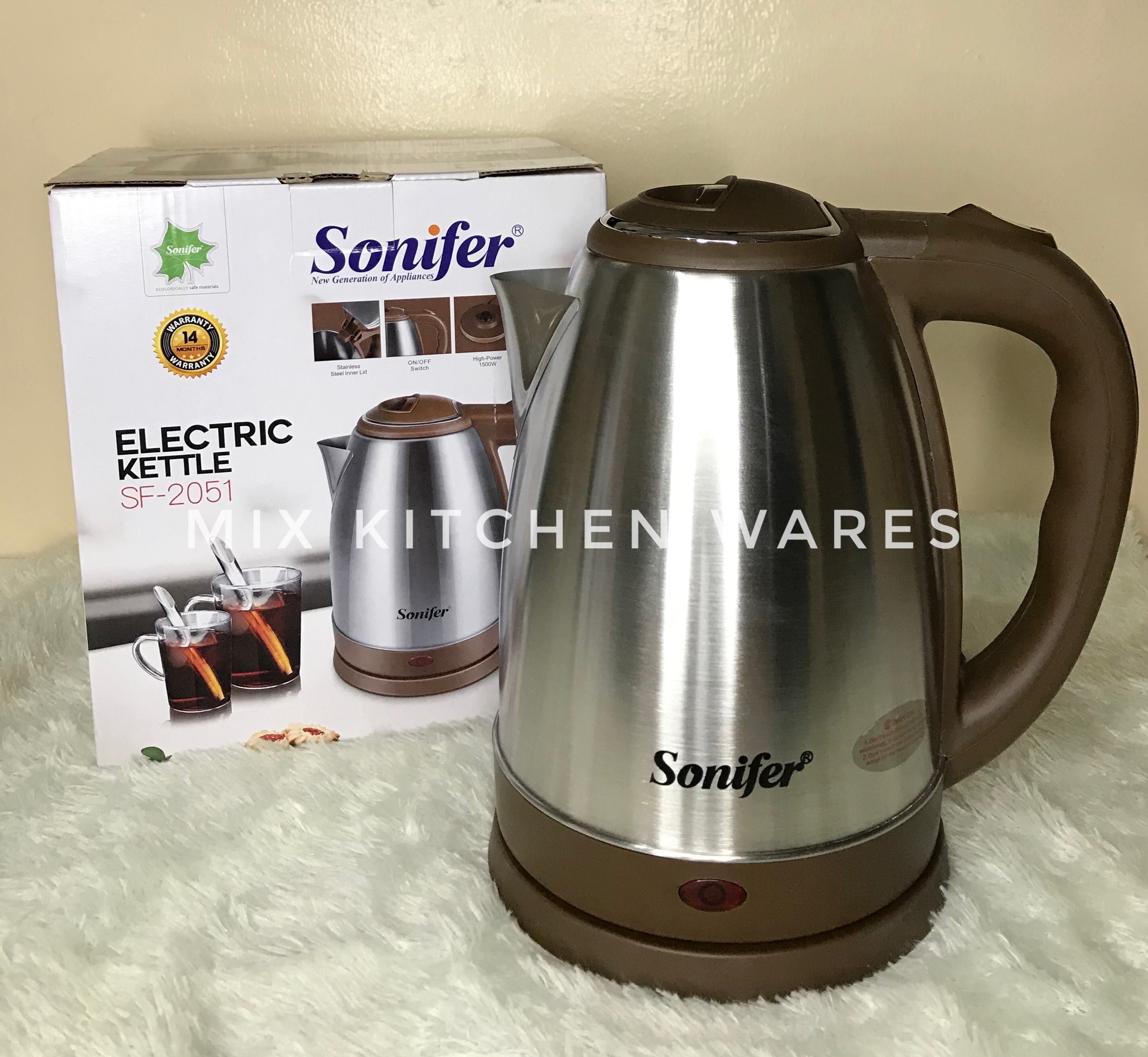 SONIFER ELECTRIC KETTLE SF2051 Lazada PH