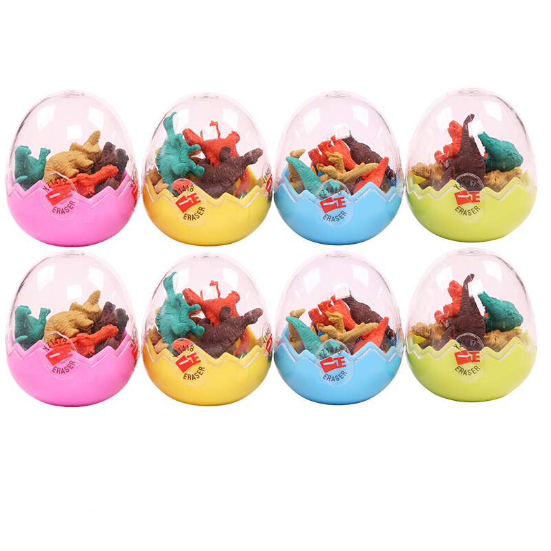 Dinosaur Eraser Prize for Children and Pupils Dinosaur Egg Eraser ...