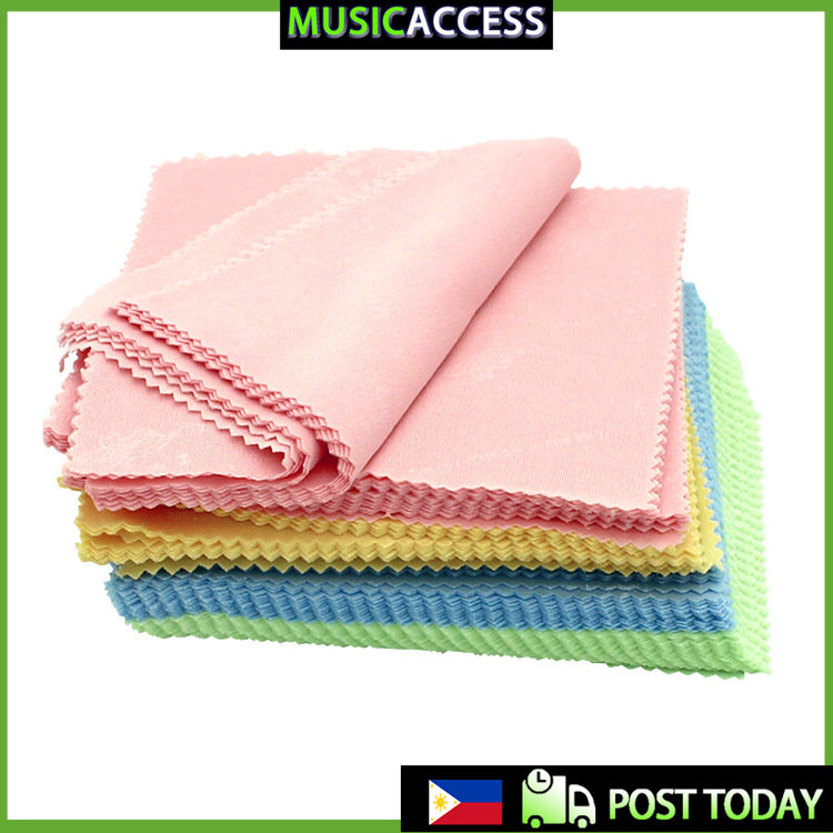 Microfiber Cleaning Polishing Polish Cloth 4 Colors Universal for