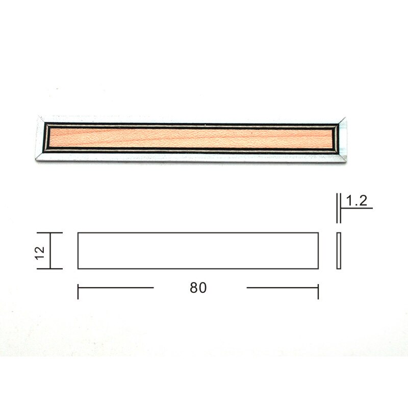10pcs Classical Guitar Bridge Inlay Plastic Frame Series Stringed Instruments Guitar Accessories
