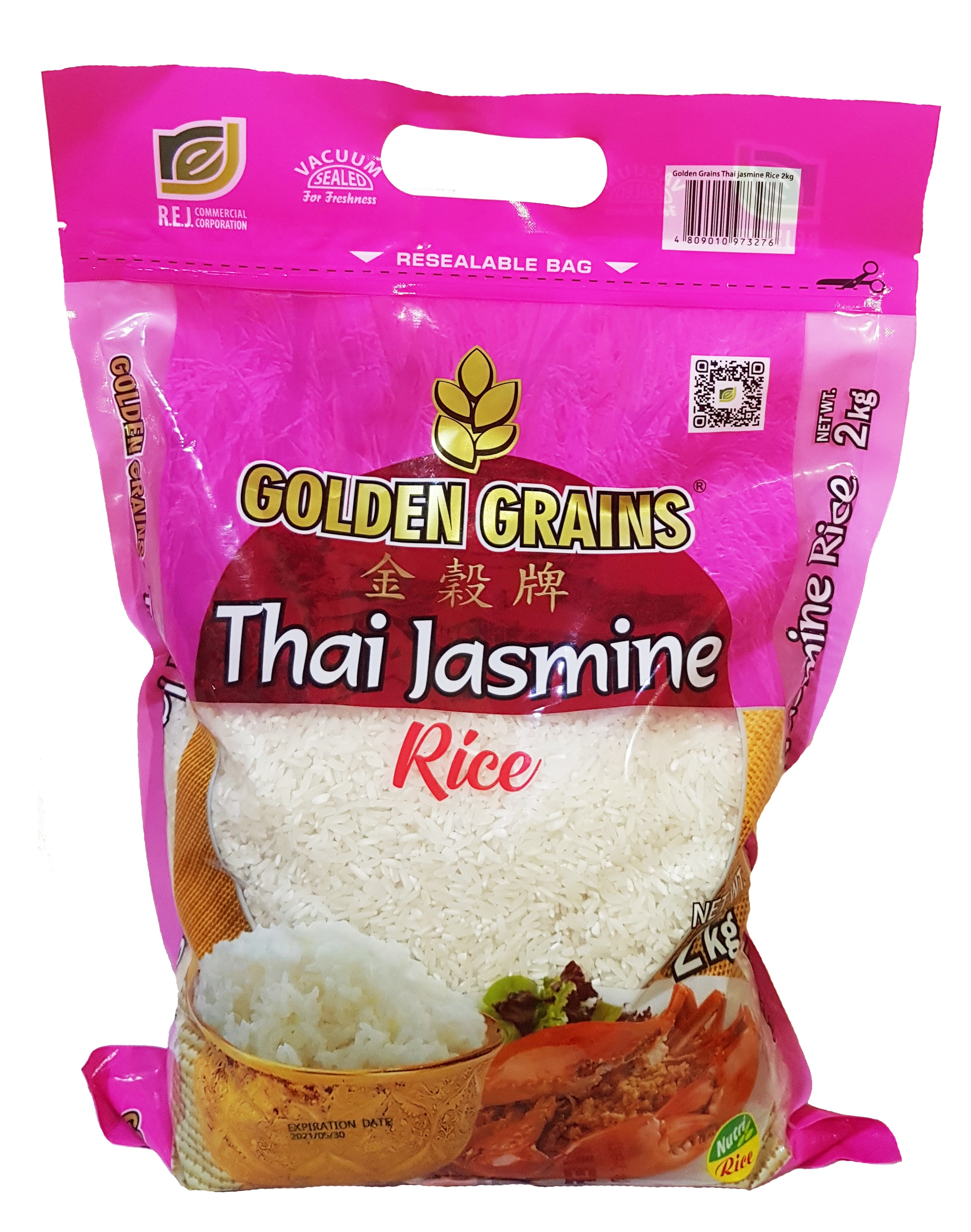 Golden Grains Thai Jasmine Rice 2kg Lazada PH