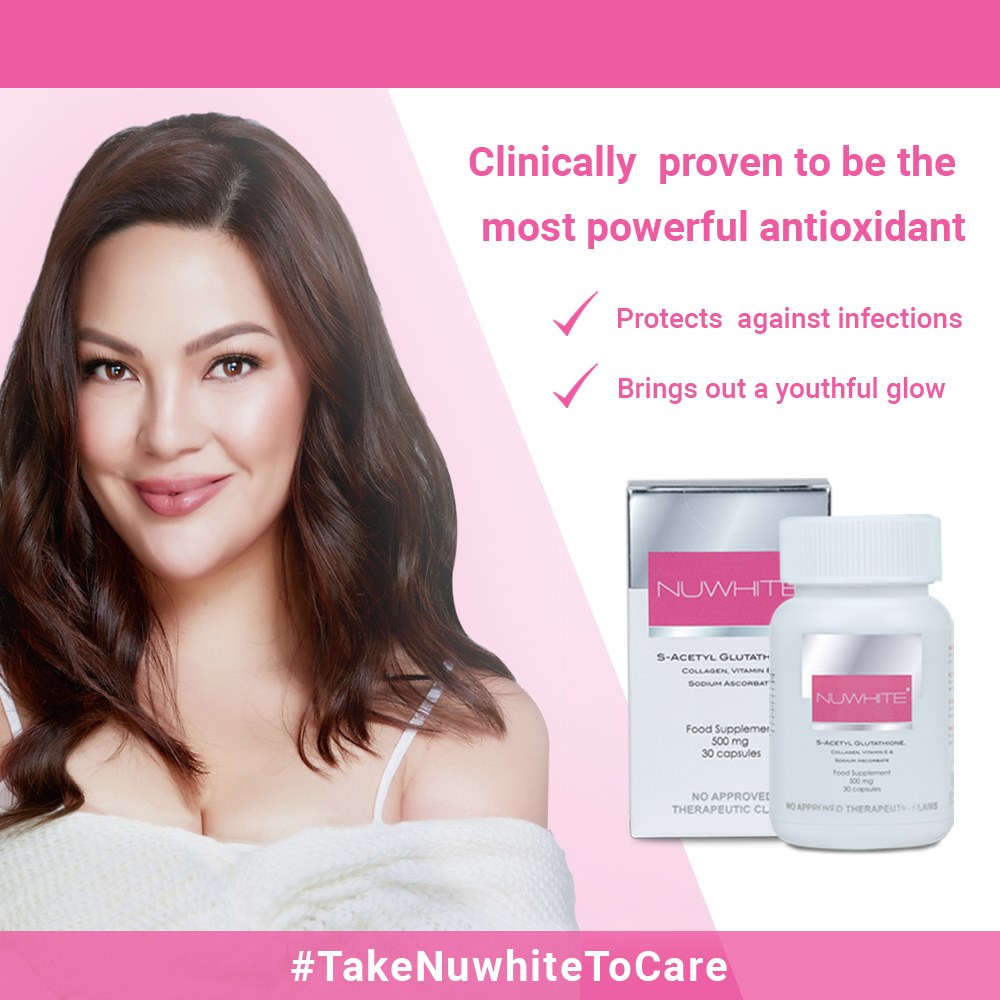 Authentic PREMIUM NUWhite Glutathione 30 capsules. NU White with FREE  vitamin C