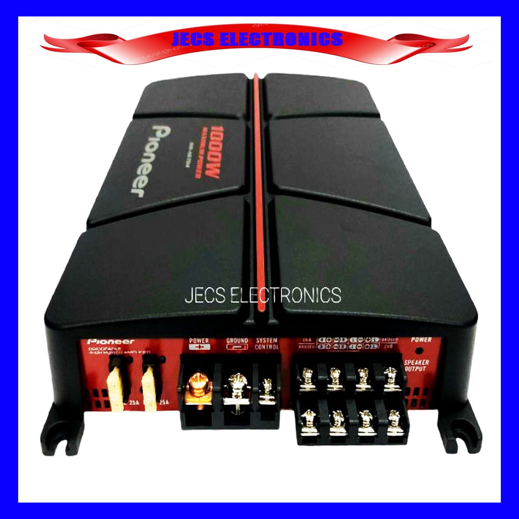 PIONEER CAR AMPLIFIER GMA6704 1000 WATTS MAXA69 Lazada PH