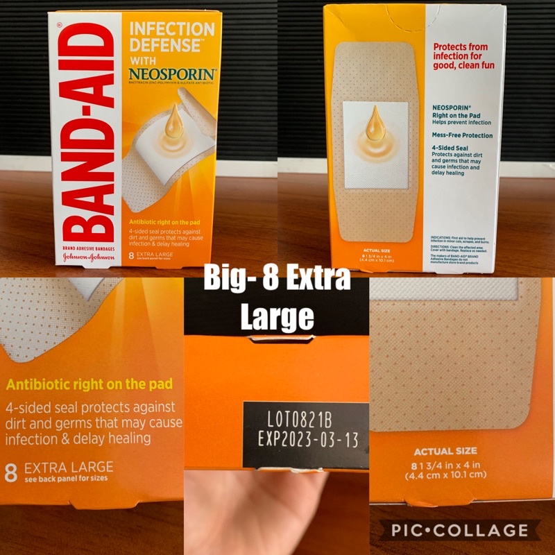 Band Aid Brand Infection Defense with Neosporin Bandages Lazada PH