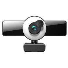 Camera Web Camera Máy Tính Usb Hd 1080P Có Micrô Webcam Góc Rộng Có Đèn Vòng Cho Máy Tính Pc Camera Để Bàn