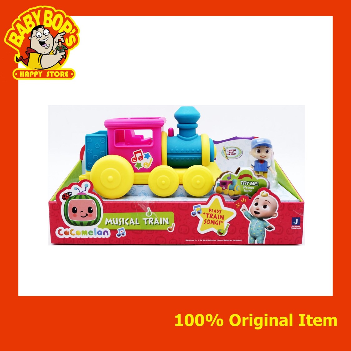 cocomelon train toy