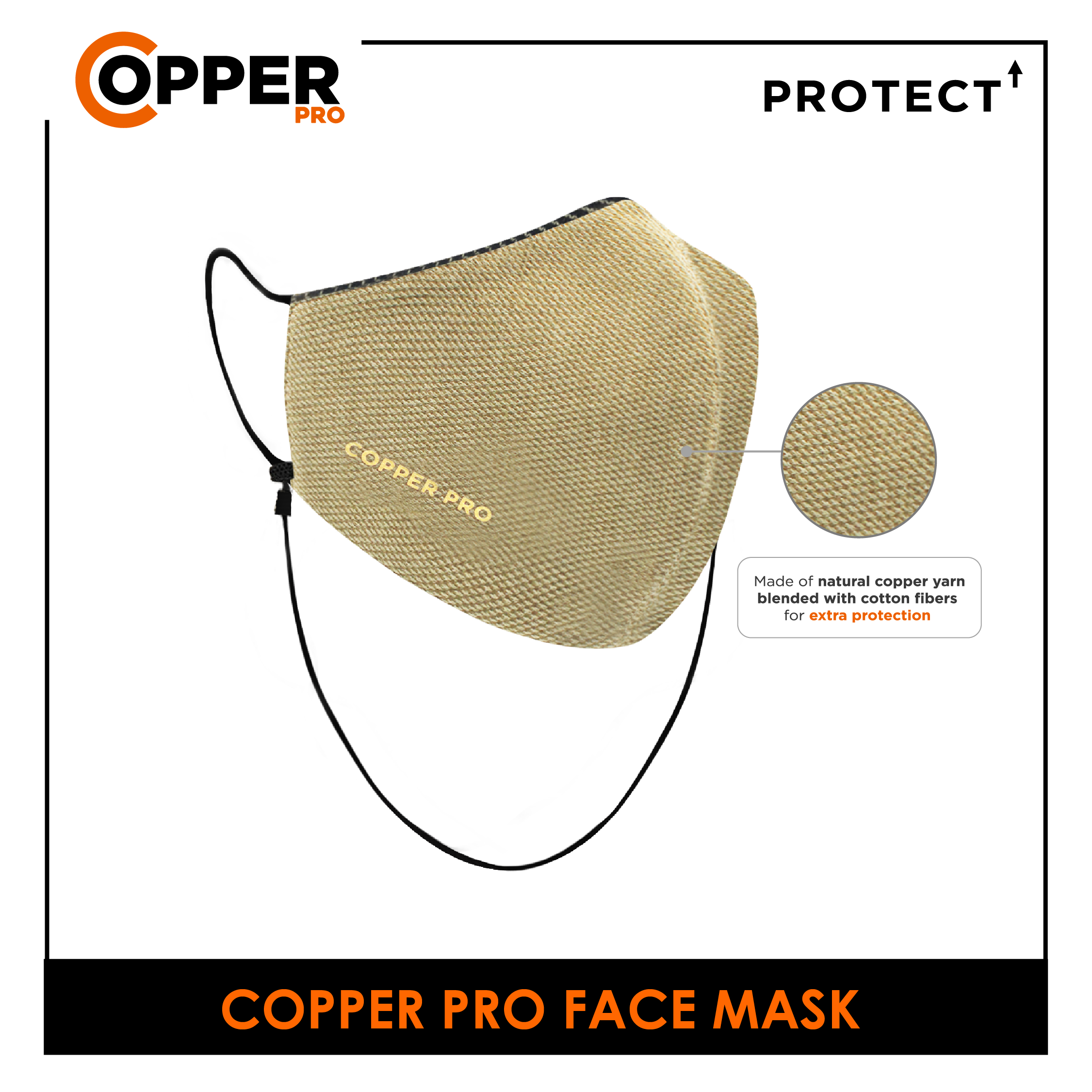 burlington copper mask