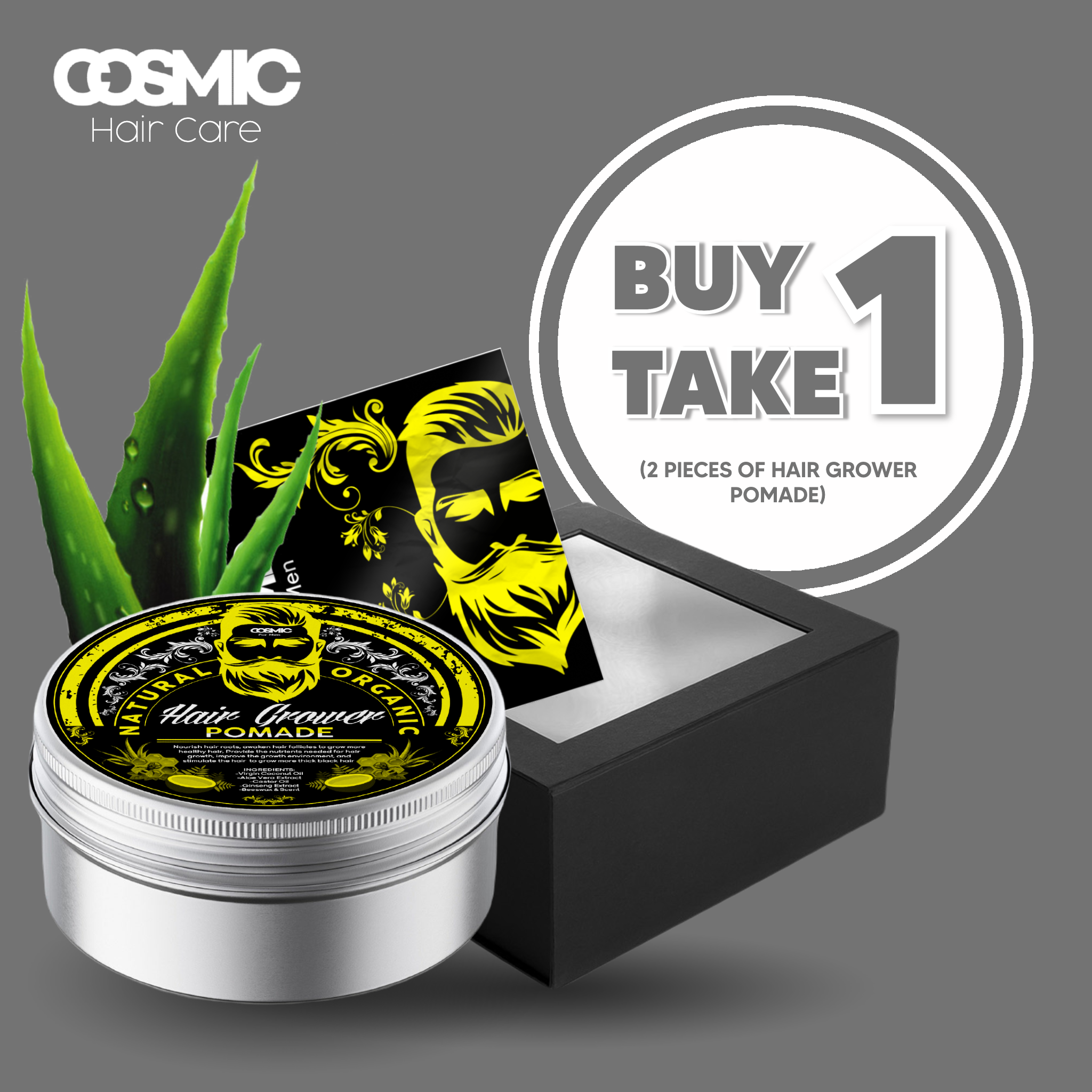 Buy 1 Take 1 Original COSMICLAB Hair Grower Pomade Premium Pomade