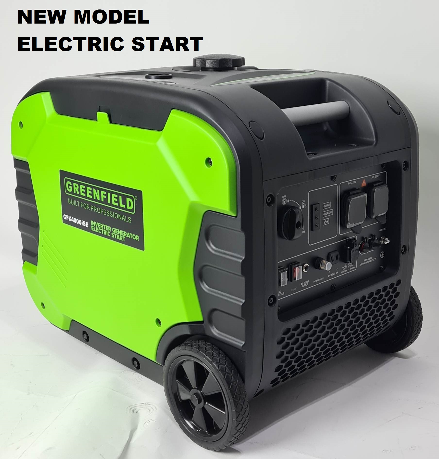 Portable Gasoline Generator Silent Power Generator Electric Start