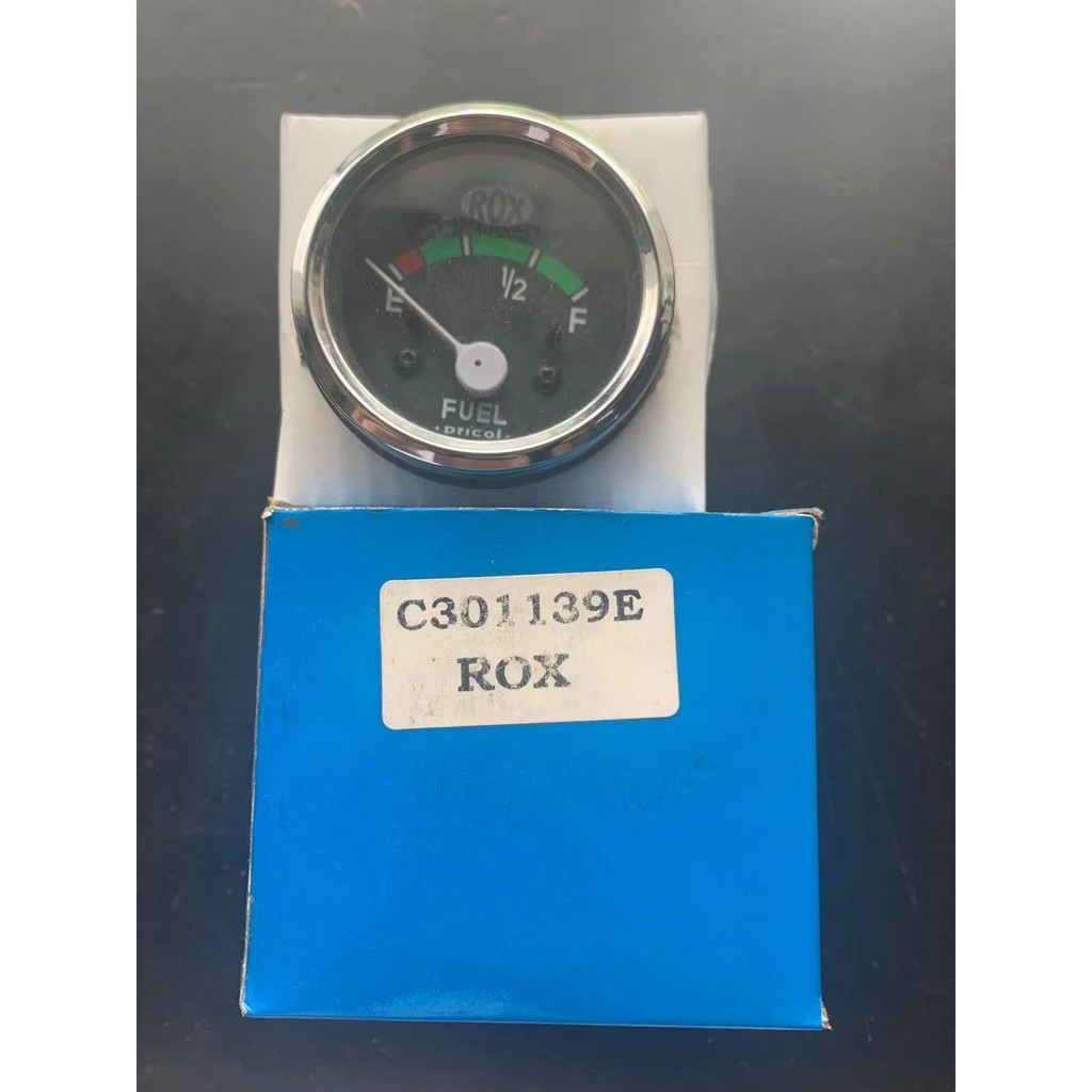 Rox Gauge Original Japan Oil Pressure Gauge/Fuel Gauge/Amper Gauge