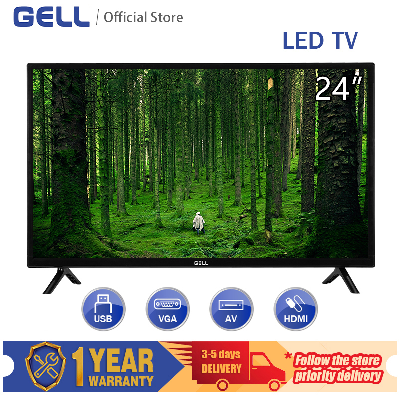 GELL 24 INCH led TV flat screen on sale led tv sale promo Ultraslim