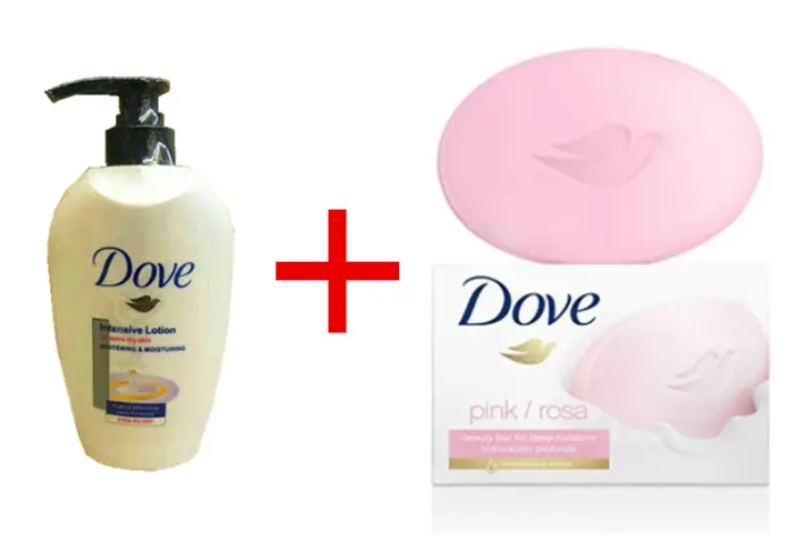 pink dove lotion