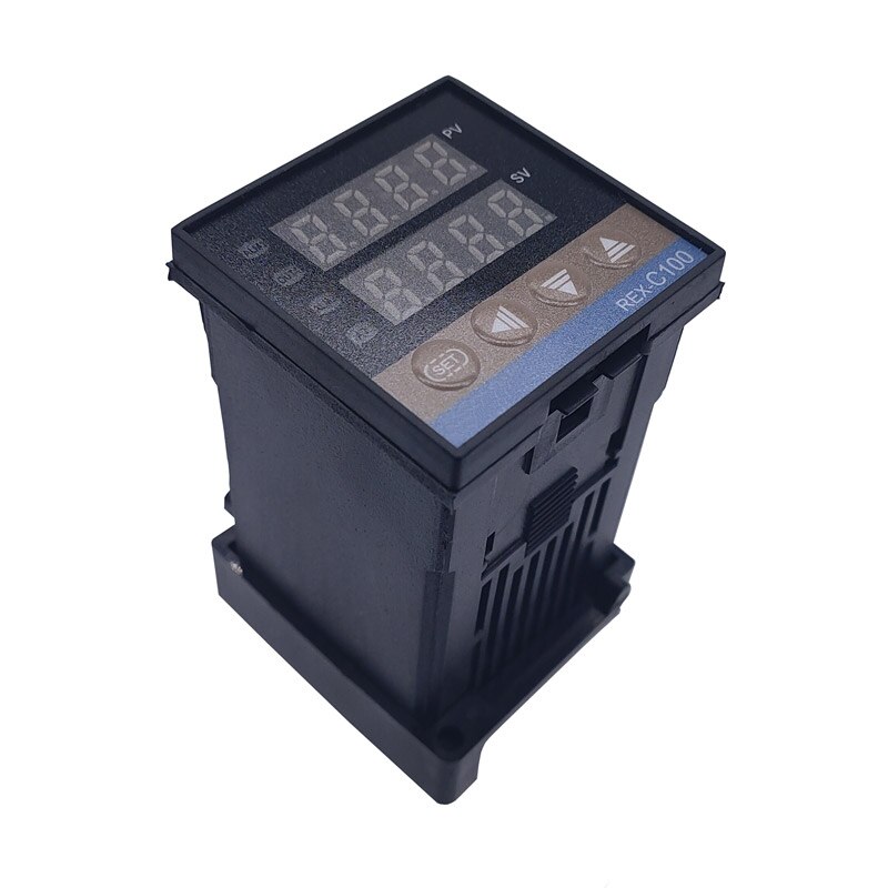 REX-C100 Mới Bộ Điều Khiển Nhiệt Độ Thông Minh PID Bộ Điều Nhiệt Đa Năng Loại K REX C100 Đầu Ra Rơ Le SSR