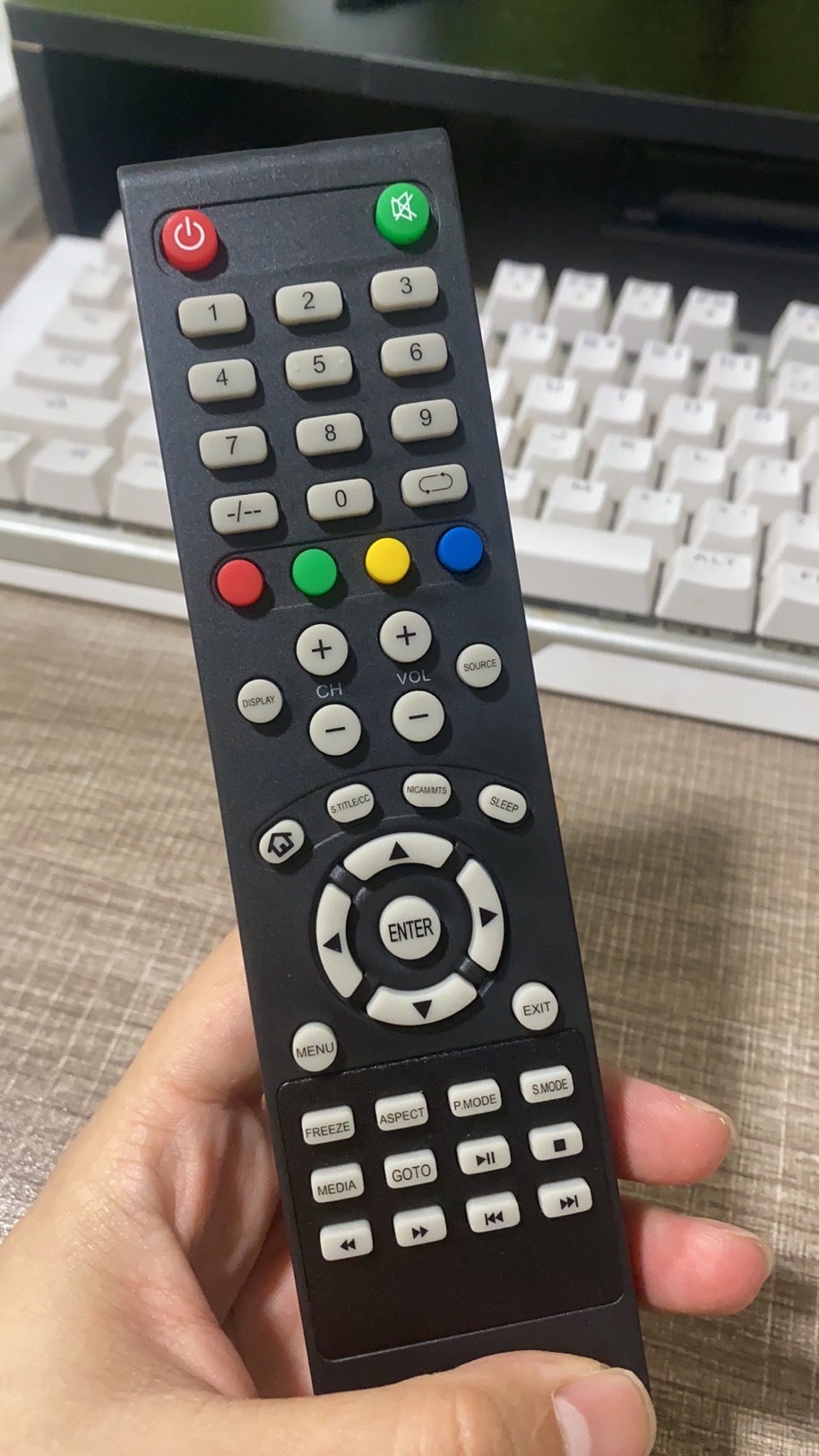 Original Remote Control For Pilot Nikura Lika L27 Nikai Visio Prestiz