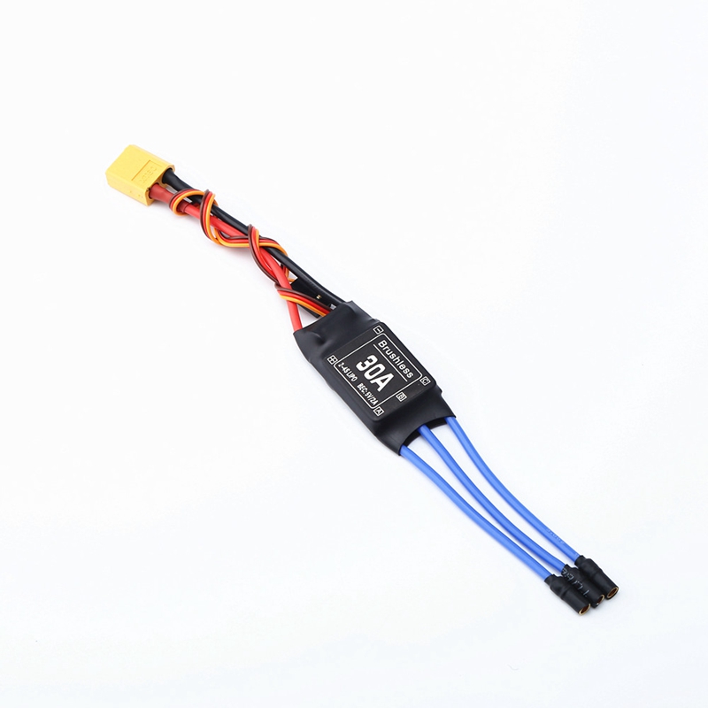 Kit Moteur Brushless A2212 2200KV + ESC 30A + Servos SG90 + Hélices 6035 - Pour Avion RC 400-450, Batterie 2-3S - 6