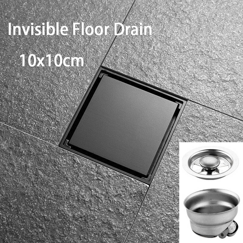 Invisible Tile Insert Floor Drains