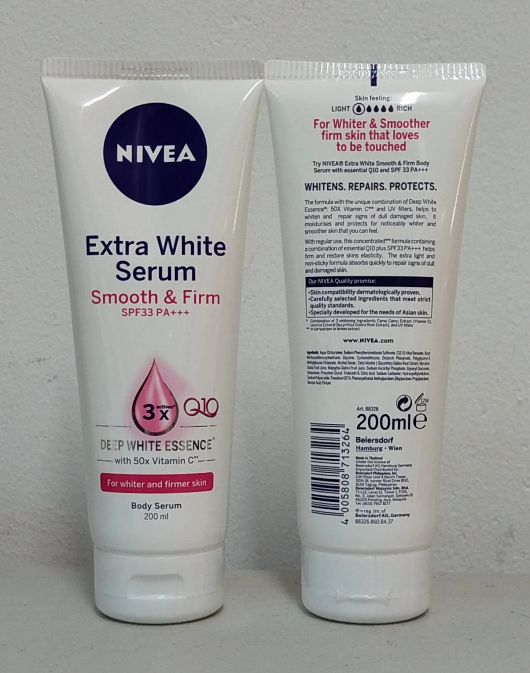 nivea serum lotion