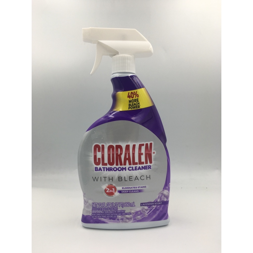 CLORALEN Bathroom Cleaner with Bleach 650ml (22floz) Lazada PH