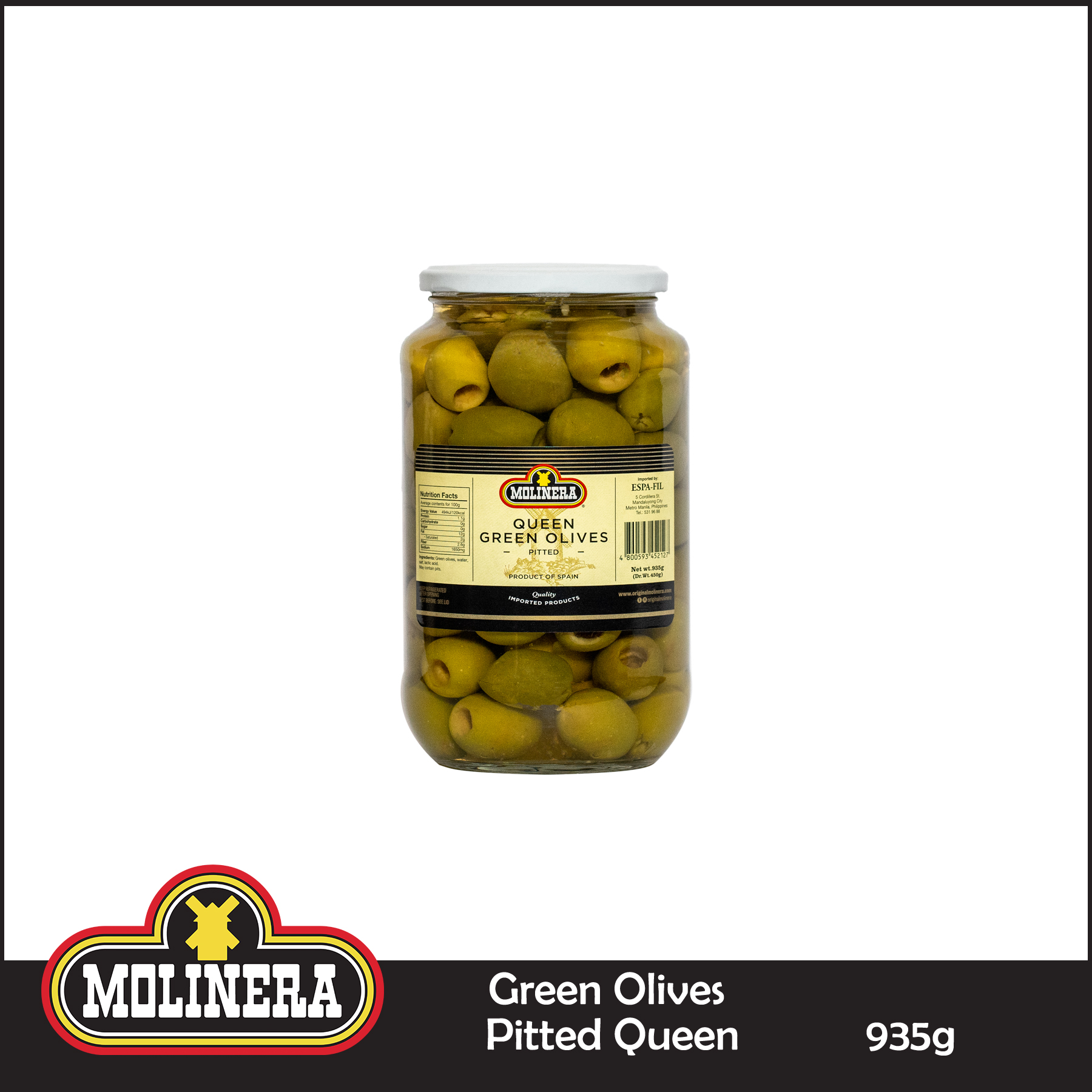 Capri Green Olives (Pitted)