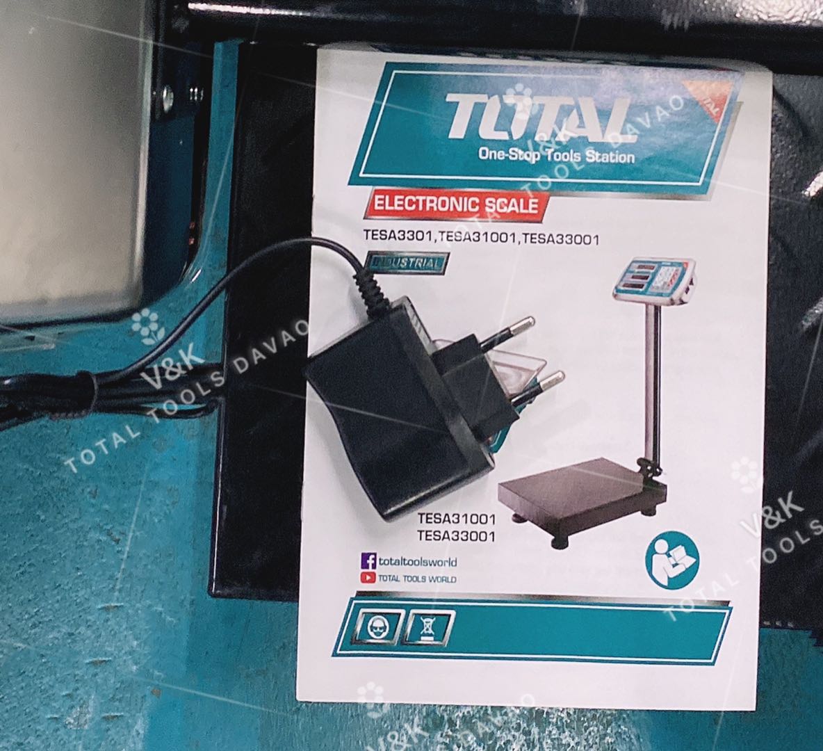 TOTAL ELECTRONIC SCALE 300Kg (TESA33001)