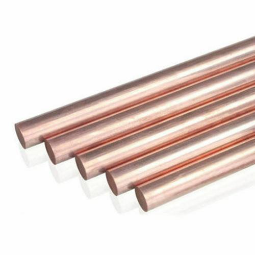 T2 Red Copper Round Rod Bar Solid Lathe Bar Cutting Tool Metal Dia 4-18MM 