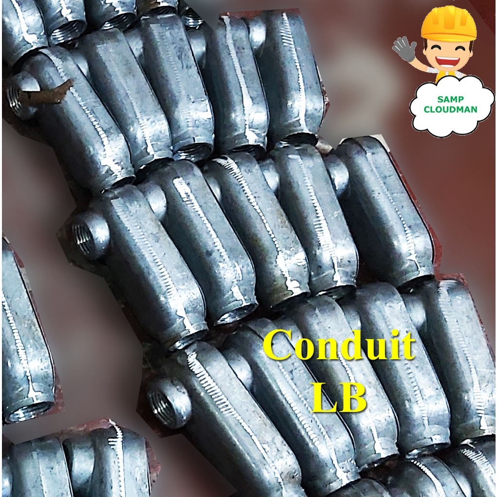 G.I. Conduit LB Metal Conduit L-B 1/2 3/4 1 RSC Condulet LB | Lazada PH