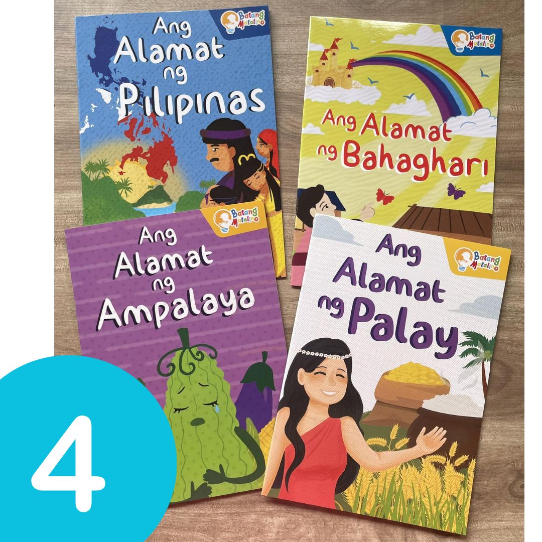 Batang Matalino: Ang Alamat ng Pilipinas/Bahaghari/Ampalaya/Palay (4 ...