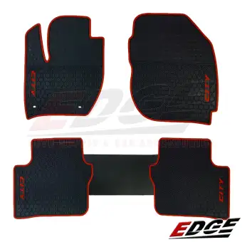 Honda City 2014 2019 Premium Rubber Matting 5pcs Set Car Mat