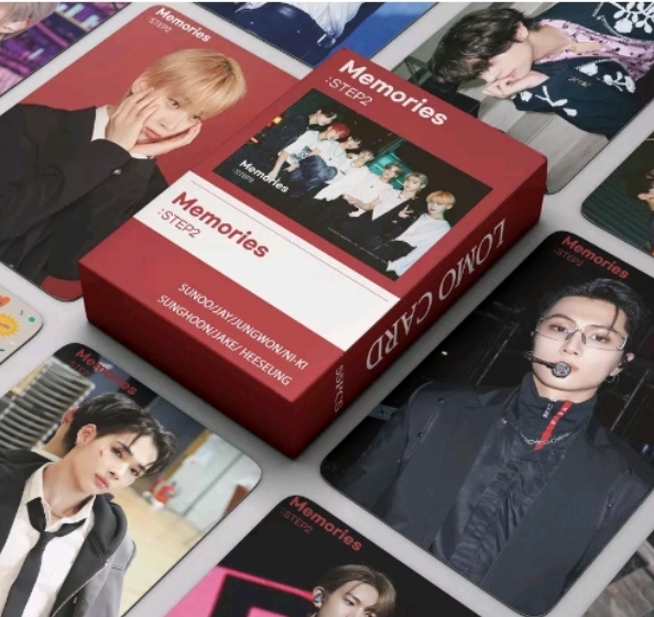 55pcs/box ENHYPEN Photocard Sacrifice KPOP Album LOMO Card Postcard