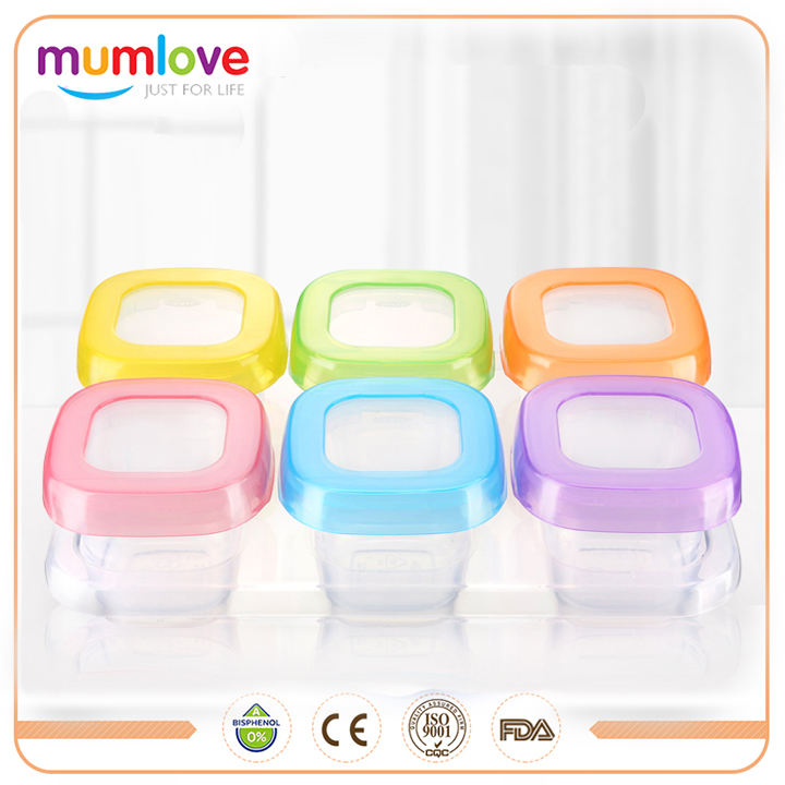 homemade baby food storage containers